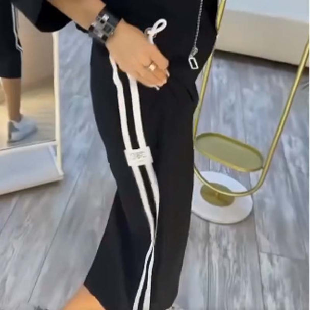 ❄️LETZTER TAG – 60 % RABATT 💖 Damen-Set aus Stehkragenjacke und Kleid