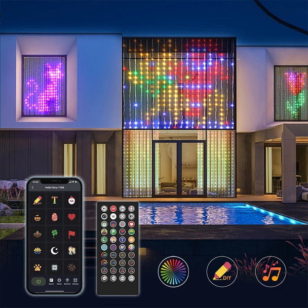 🔥Solange der Vorrat reicht 40 % Rabatt!🎉Wasserdichte LED-Vorhang-Lichter