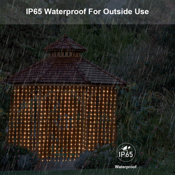 🔥Solange der Vorrat reicht 40 % Rabatt!🎉Wasserdichte LED-Vorhang-Lichter